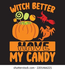 Halloween vector t shirt design