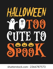 Halloween vector t shirt design halloweenT-shirt design.