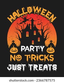 Halloween vector t shirt design halloweenT-shirt design.