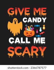 Halloween vector t shirt design halloweenT-shirt design.