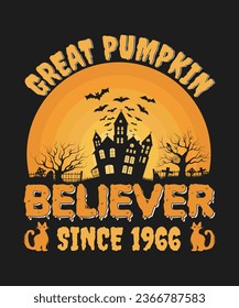Halloween vector t shirt design halloweenT-shirt design.