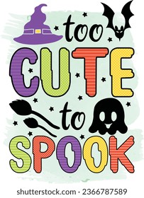 Halloween vector t shirt design halloweenT-shirt design.