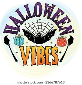 Halloween vector t shirt design halloweenT-shirt design.
