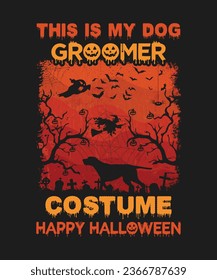 Halloween vector t shirt design halloweenT-shirt design.