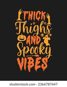 Halloween vector t shirt design halloweenT-shirt design.