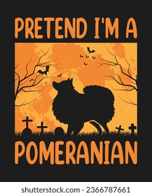 Halloween vector t shirt design halloweenT-shirt design.