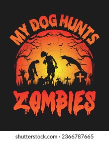 Halloween vector t shirt design halloweenT-shirt design.
