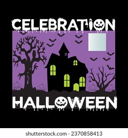 Halloween vector t shirt design.