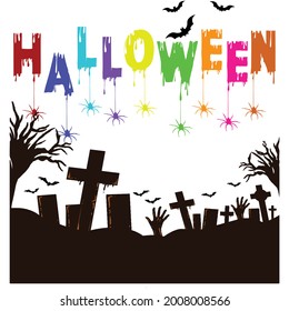 Halloween Vectors T-Shirt Design 2021