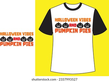  Halloween vibes pumpkin pies halloween t shirt.