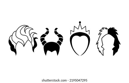Halloween Villains Vector for Halloween Part