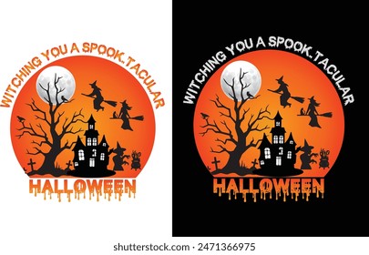 Diseño de camiseta de aventura personalizada vintage de Halloween