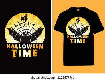 Halloween vintage  Typography t shirt Design