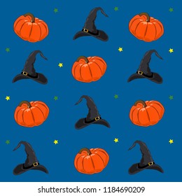 Halloween wallpaper blue background