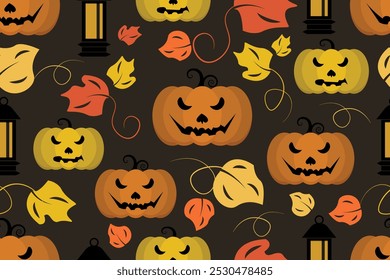 Halloween Tapete Designs sind bereit, um Ihren Computer-Desktop, iPad und iPhone Hintergründe nahtlose Muster Stoff bereit für eine Nacht der Untoten zu dekorieren.