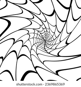 halloween web with spider art background