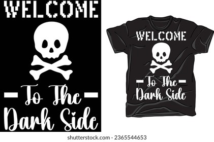 Halloween, Halloween Welcome to the dark side, cutting file, Star wars halloween, Clip Art, instant download