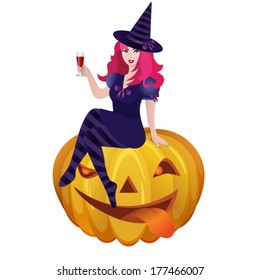 Halloween witch
