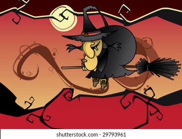 Halloween witch