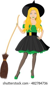 Halloween witch