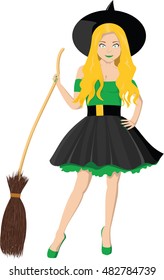 Halloween witch