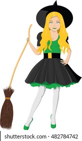Halloween witch