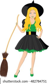 Halloween witch