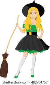 Halloween witch