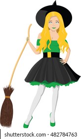 Halloween witch