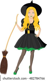 Halloween witch