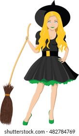 Halloween witch