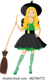Halloween witch