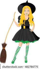 Halloween witch