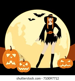Halloween witch
