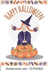 Halloween witch