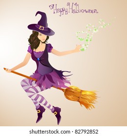 Halloween witch