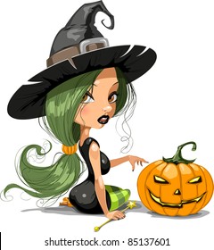 Halloween witch
