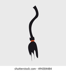 halloween witch broom