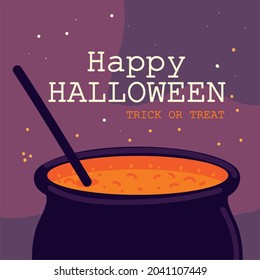 halloween witch cauldron party celebration