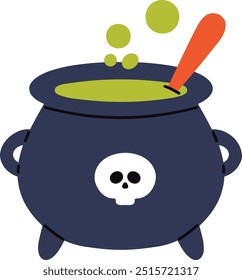 Halloween Witch Cauldron Pot Halloween Illustration ClipartHalloween Witch Cauldron Pot Halloween Illustration Clipart