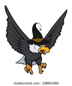 Halloween Witch Eagle