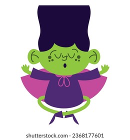 halloween witch flying vector isolated
