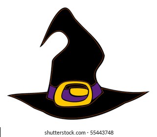 Halloween witch hat.