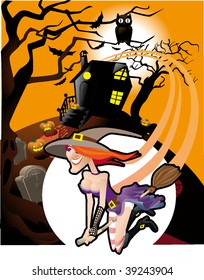 halloween witch house