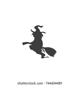 Halloween witch icon