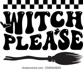 Halloween Witch Please T shirt