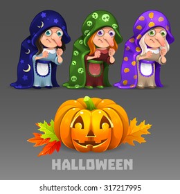 Halloween witch set 2