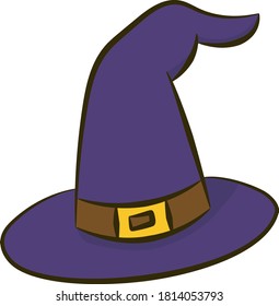 
halloween witch or wizard hat