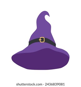 Halloween brujería y objetos mágicos, recursos del juego. sombrero
