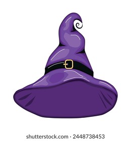 Halloween witchcraft and magic items, game resources. Bottle of potion, magic wand, lantern, skull, candle, key cauldron hat
